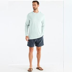 Free Fly Apparel Mint Long Sleeve Shirt